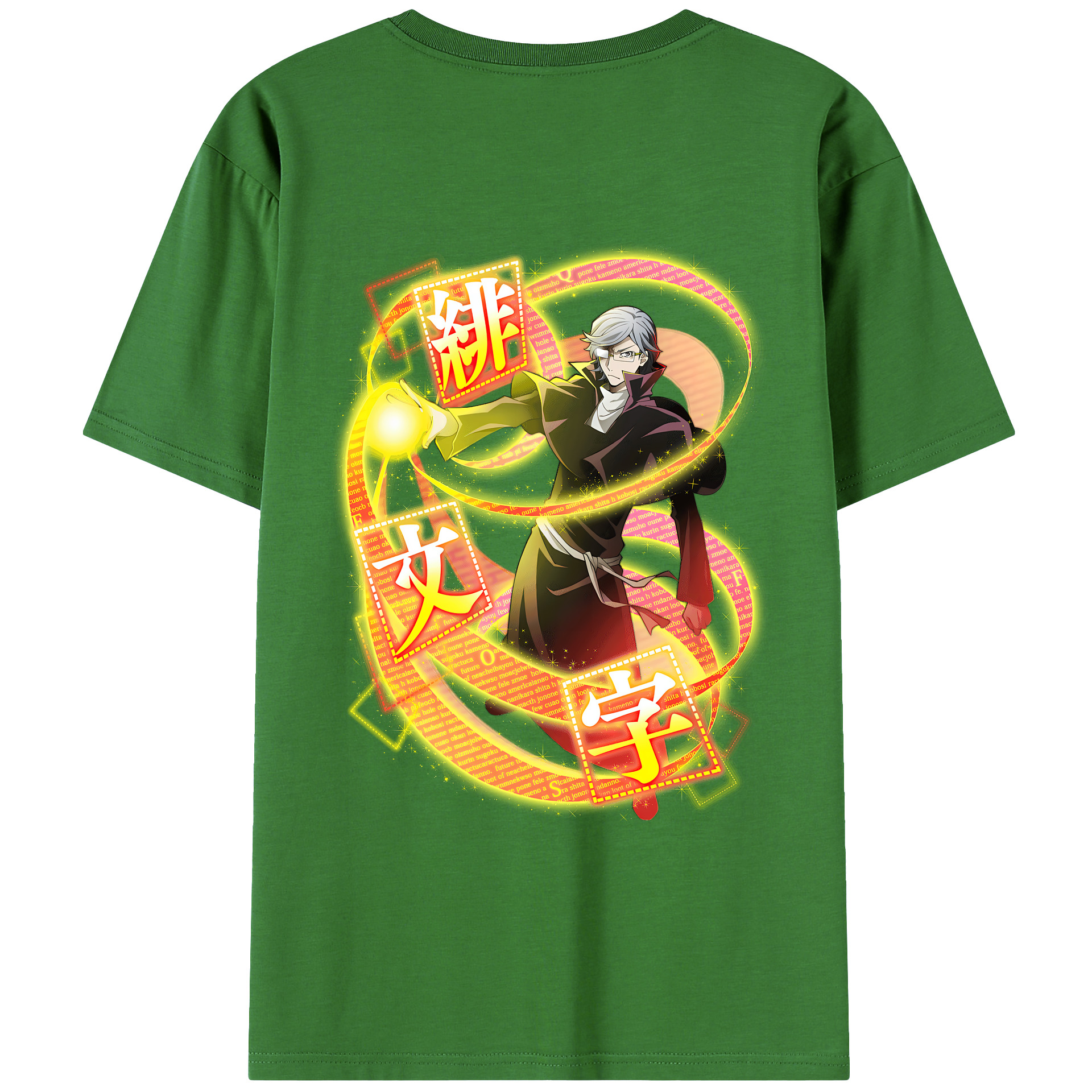 （画像用） 文豪ストレイドッグス Bungo Stray Dogs レディース半袖Tシャツ(バックプリント)